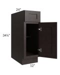 Brazilian Shaker 12" Base Cabinet