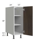 Milan Cafe 12" Full Height Door Base Cabinet