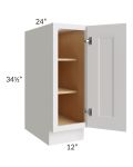 Imperial Cloud 12" Full Height Door Base Cabinet