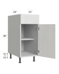 Milan Cream 15" Base Cabinet