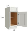 Wellfleet Linen 15" Base Cabinet - Out of stock through April