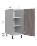 Milan Hazel 15" Full Height Door Base Cabinet