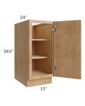 Vienna Timber 15" Full Height Door Base Cabinet