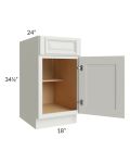 Wellfleet Linen 18" Base Cabinet 