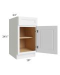 Charlotte White 18" Base Cabinet