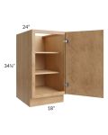 Vienna Timber 18" Full Height Door Base Cabinet