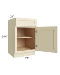 Casselton Ivory 21" Base Cabinet