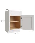 Midtown Cloud Shaker 21" Base Cabinet