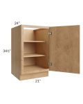 Vienna Timber 21" Full Height Door Base Cabinet