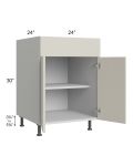 Milan Beige Matte 24" Base Cabinet