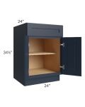 Southport Blue Shaker 24" Base Cabinet
