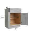 Gramercy Grey Mist 24" Base Cabinet