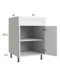 Harbor White 24" Base Cabinet