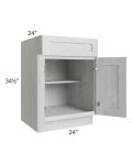 Heather Grey Shaker 24" Base Cabinet