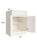 Signature Vanilla Glaze 24" Base Cabinet