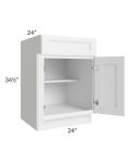 Providence White 24" Base Cabinet