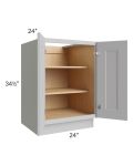 Imperial Painted Grey 24" Full Height Door Base Cabinet