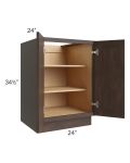 Vienna Kona Brown 24" Full Height Door Base Cabinet