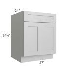 Midtown Painted Grey Shaker 27" Base Cabinet