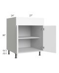 Milan White Matte 27" Base Cabinet