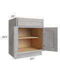Gramercy Grey Mist 27" Base Cabinet