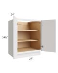 Vienna Cloud 27" Full Height Door Base Cabinet