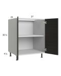 Euro Cafe 27" Full Height Door Base Cabinet