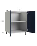 Harbor Navy 27" Full Height Door Base Cabinet