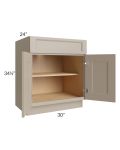 Tuscan Oyster 30" Base Cabinet