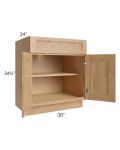 Tuscan Timber 30" Base Cabinet