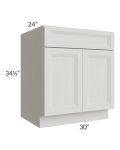 Salem Light Grey 30" Base Cabinet