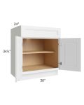 Charlotte White 30" Base Cabinet