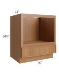Portland Walnut 30" Microwave Base Cabinet