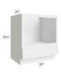 Portland White 30" Microwave Base Cabinet 