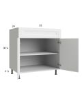 Harbor White 33" Base Cabinet