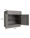 Providence Slate Grey 33" Base Cabinet
