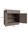 Providence Natural Grey 33" Base Cabinet