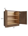 Gramercy Coffee 33" Full Height Door Base Cabinet
