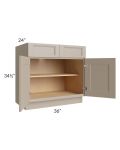 Tuscan Oyster 36" Base Cabinet