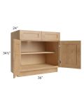 Midtown Timber Shaker 36" Base Cabinet