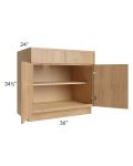 Vienna Timber 36" Base Cabinet