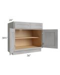 Gramercy Grey Mist 36" Base Cabinet