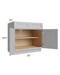 Charlotte Grey 36" Base Cabinet