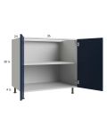 Harbor Navy 36" Full Height Door Base Cabinet
