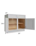 Tuscan Painted Grey 39" Base Cabinet