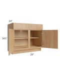 Vienna Timber 39" Base Cabinet