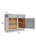 Gramercy Grey Mist 39" Base Cabinet