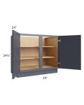 Vienna Indigo 39" Full Height Door Base Cabinet