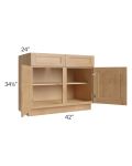 Tuscan Timber 42" Base Cabinet