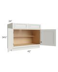 Wellfleet Linen 42" Base Cabinet - Out of stock through April